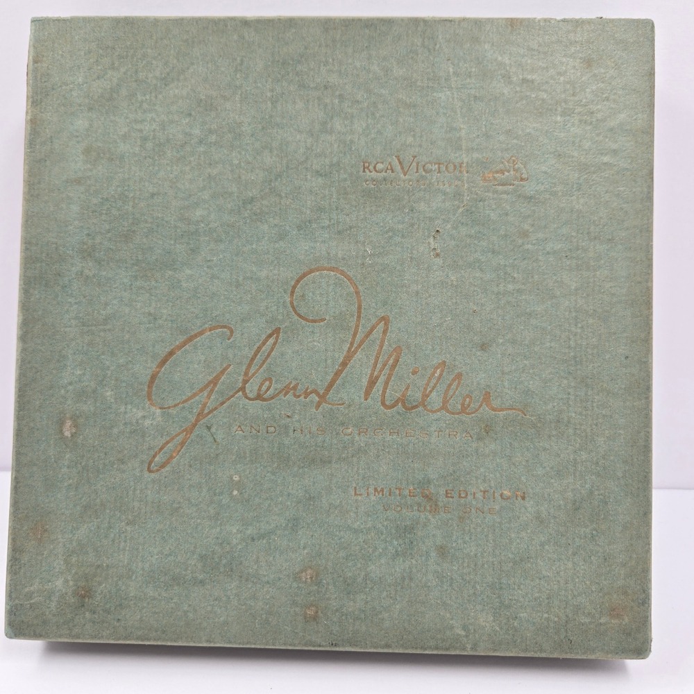 Vintage RCA Victor Glenn Miller 8x45 RPM Limited Edition Box Set w/ Booklet